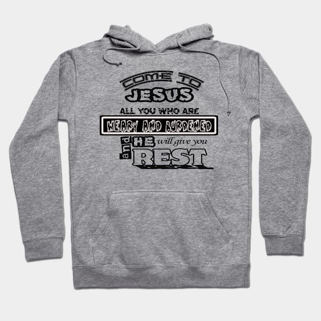 come to jesus Hoodie by johnmerry